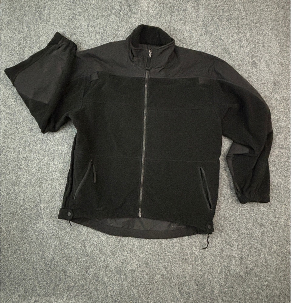 5.11 Tactical Series Soft Shell Jacket Men's Medium Black Full Zip Tactical